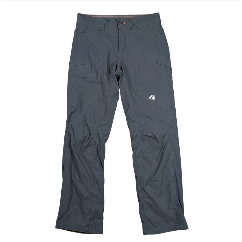Eddie Bauer First Ascent Guide Pro Pants Men's 32x32 Fleece Lined Blue Outdoor